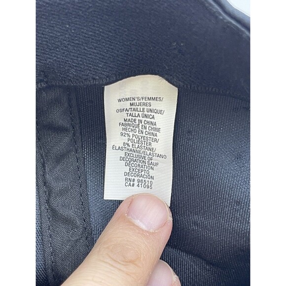 Under Armour Hat Cap Baseball SnapBack Black Womens Femmes Mujeres - Picture 4 of 4